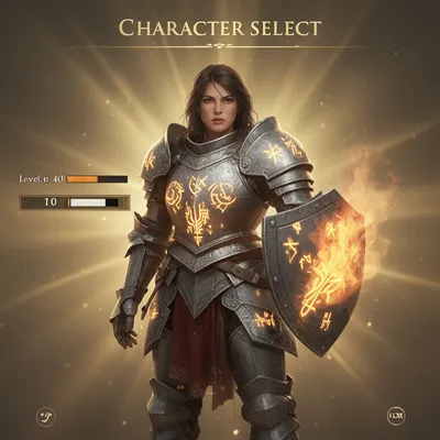 Paladin Warrior Avatar