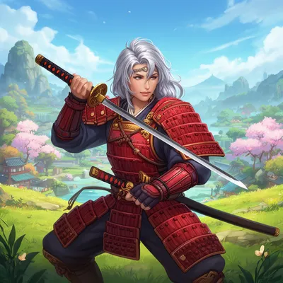 Samurai Silver Warrior