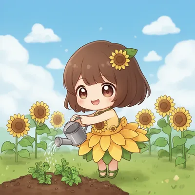 Garden Bloom Kawaii Avatar
