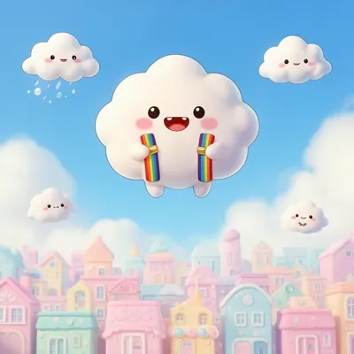 Cloudy Rainbow Friend