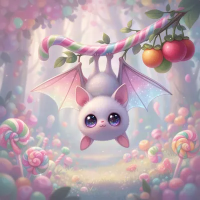 Kawaii Fruit Bat Avatar