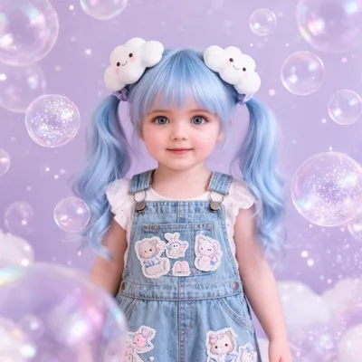 Kawaii Bubble Girl
