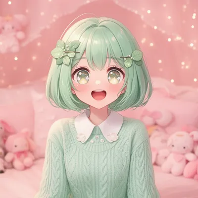 Mint Kawaii Girl