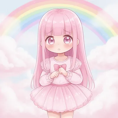 Kawaii Sparkle Girl