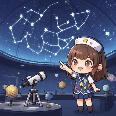 Kawaii Planetarium Girl