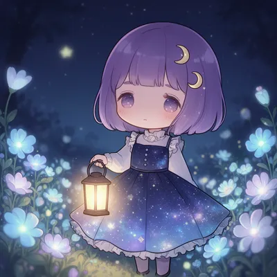 Moonlight Kawaii Girl