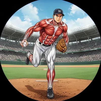 Manga Baseball Pitcher Avatar