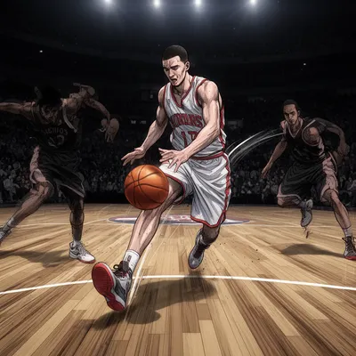 Manga Basketball Player Crossover