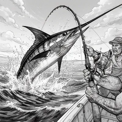 Manga Deep-Sea Fishing Battle