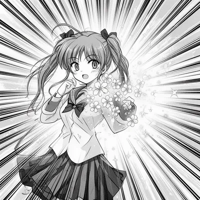 Manga School Girl Avatar