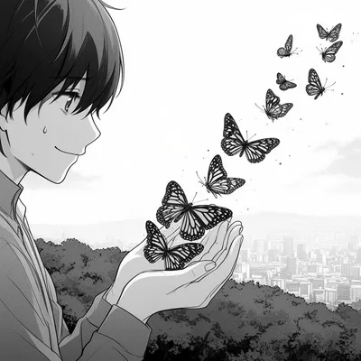 Butterfly Release Manga Avatar