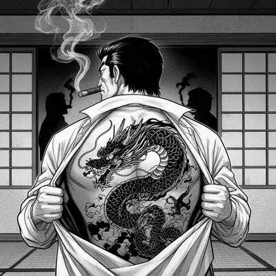 Yakuza Boss Manga Avatar