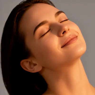 Serene Minimalist Woman