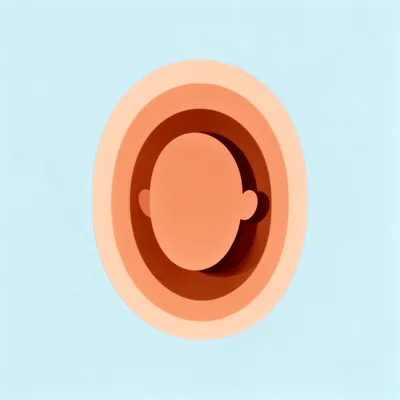 Minimal Circle Portrait