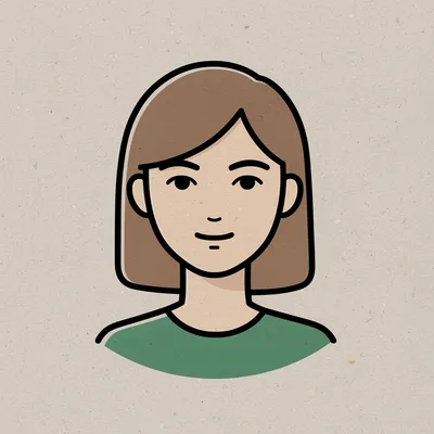 Minimalist Girl Profile Avatar
