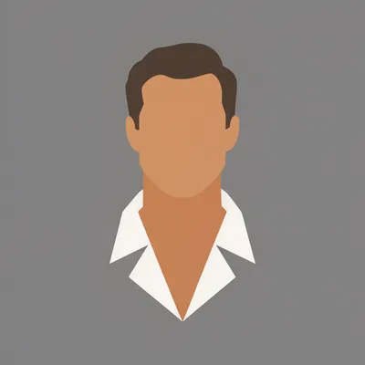 Minimalist Grey Portrait