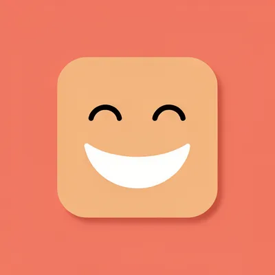Joyful Minimalist Portrait
