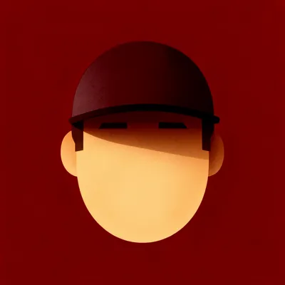 Minimalist Man with Cap