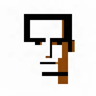 Minimalist Orthogonal Portrait