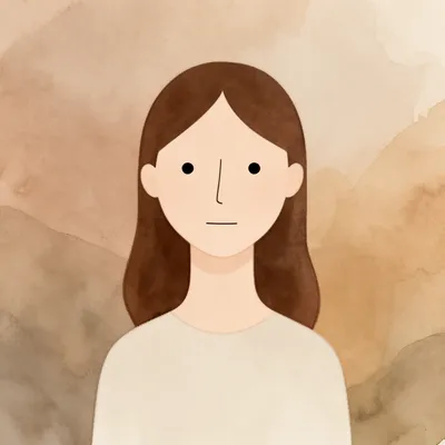 Minimalist Serene Woman