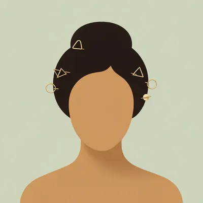 Sage Minimalist Portrait