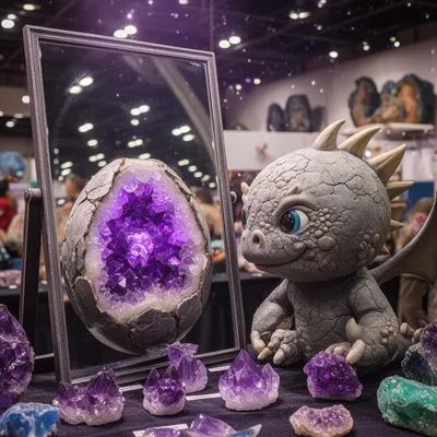 Geode Dragon Crystal Avatar