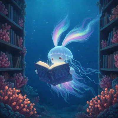 Luminous Library Bunny