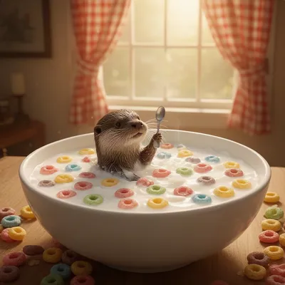 Cereal Bowl Otter