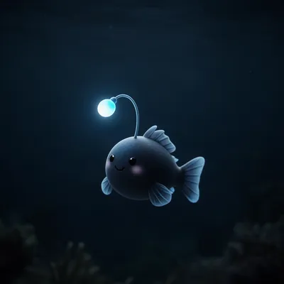 Glowing Anglerfish Sprite