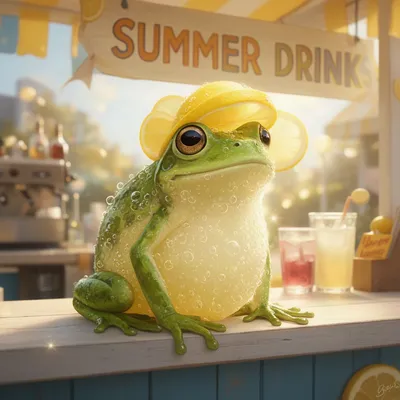 Lemonade Frog Avatar