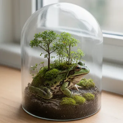 Forest Frog Terrarium Avatar