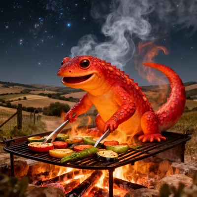 Paprika Salamander Chef