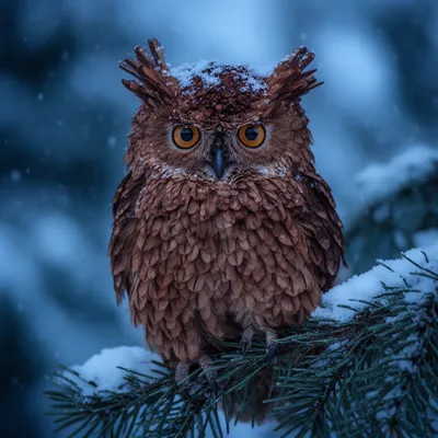 Pinecone Owl