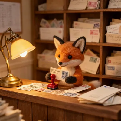 Plush Fox Postmaster