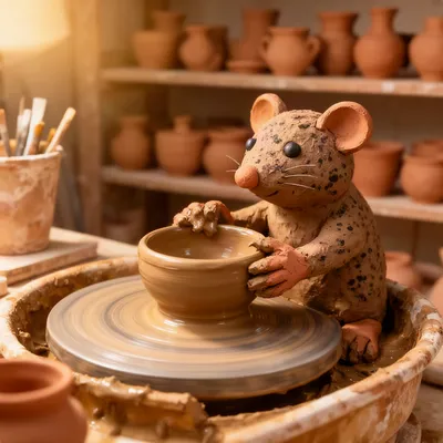 Pottery Mole Artist