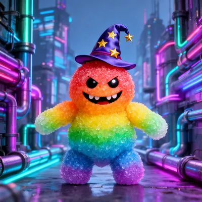 Sugar Golem Wizard