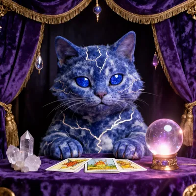 Mystic Sodalite Cat