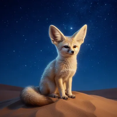 Starlit Fennec Fox