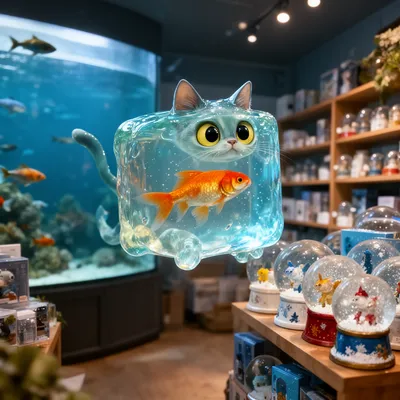 Gelatinous Cat Globe