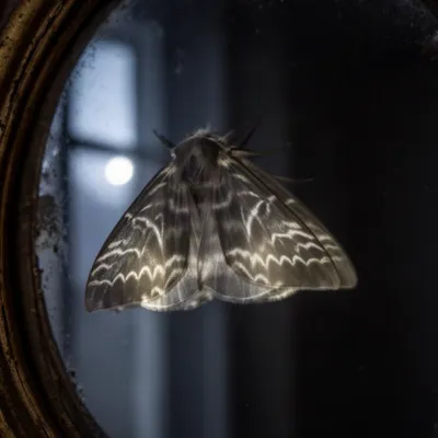 Veil Moth Mirror