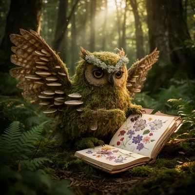 Forest Sage Owl