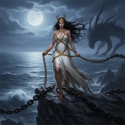 Andromeda Chained Princess