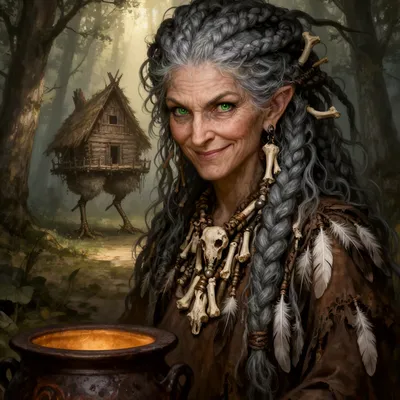Baba Yaga Sorceress