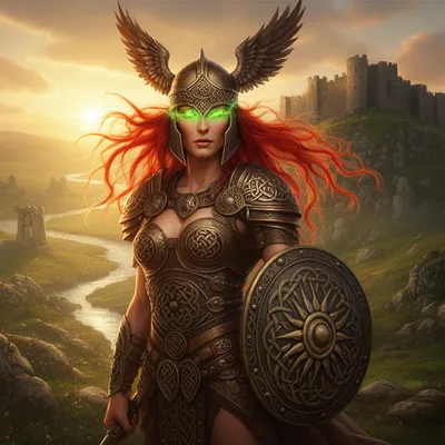 Celtic Warrior Goddess