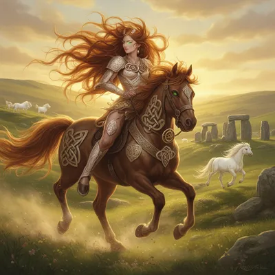 Epona Celtic Goddess Avatar