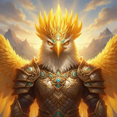 Golden Garuda Warrior