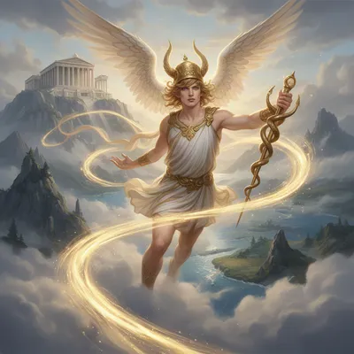 Hermes Messenger God Avatar