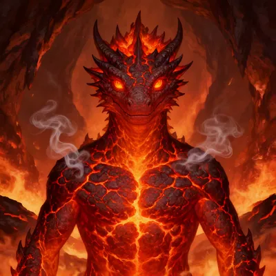 Salamander Fire Spirit