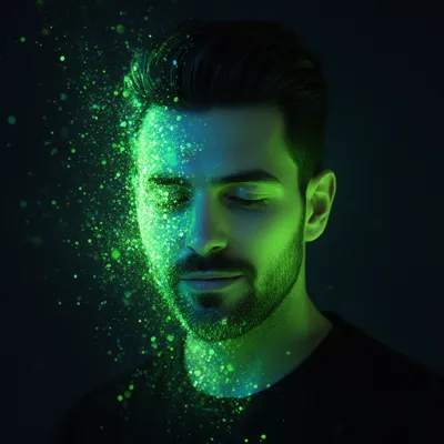 Neon Glow Dissolve