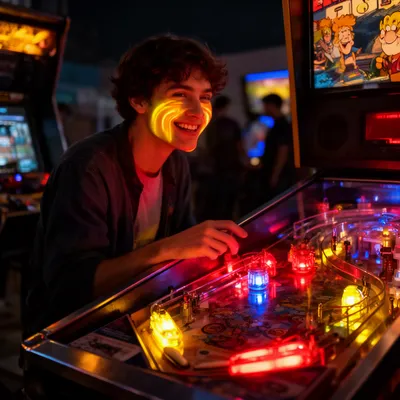 Neon Glow Arcade